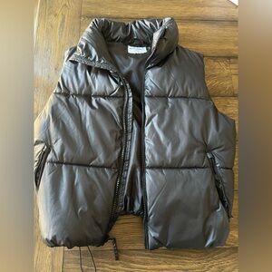 Black Puffer Vest